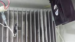 RV refrigerator fan