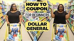 How to Coupon at Dollar General for Beginners Couponing 101 (2020)