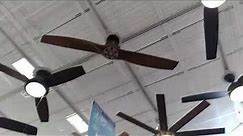 Ceiling Fan Display at Lowe's