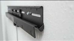 AmazonBasics No-Stud Heavy-Duty Tilting TV Wall Mount Bracket for 32-inch to 80-inch TVs Reviews
