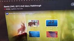 Disney Bambi dvd menu kiana johnson