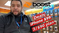 iPhone SE $99 January 2021 Promotions Boost Mobile Offers update