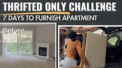 7 Days to Furnish Apartment - Second Hand Only (Part One)