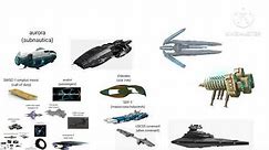 Fictonal Starship Size Comparison