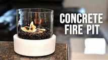 Create Your Own Concrete Fire Bowl for Cozy Nights