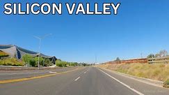 Silicon Valley, California 4K scenic drive
