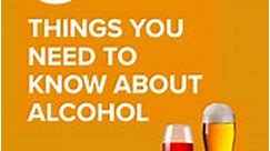 All you need to know about alcohol and it's effects... #alcohol #alcoholeffectsonthebody #alcoholawarness #drinksafe | Virgin Pure