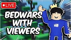 🔴 LIVE Roblox Bedwars GIVING AWAY KITS!!! (Playing With Viewers)
