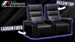 Valencia Theater Seating | Monza Pillow Top Carbon Fiber Review