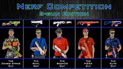 NERF WAR | THE COMPETITION | 3-GUN EDITION!