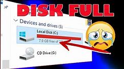 local disk c is full windows 10 | How to Clean C Drive in Windows | Make Your Laptop Faster