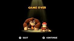 Donkey Kong Country Returns - Game Over (Wii)