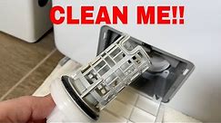 How to clean the washing machine filter