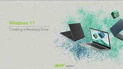 Windows 11 - How to Create a Recovery Drive