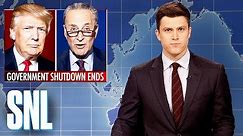Weekend Update on End of Government Shutdown - SNL