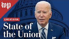 LIVE on March 7 at 8:00 p.m. ET | Biden delivers 2024 State of the Union address