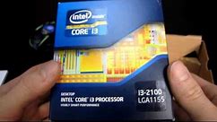 Intel Core i3 2100 Dual Core Sandy Bridge Processor Unboxing & First Look Linus Tech Tips
