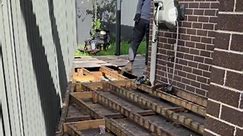 Removing the existing timber deck and building a new Ekodeck composite deck. #homeimprovement #decking #ekodeck | L&L Patios