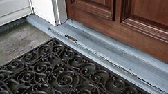 How to Replace a Rotten Entry Door Sill - Today's Homeowner