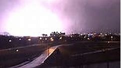 Transformers explode as tornado rolls through downtown Nashville