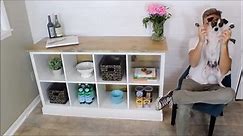 Create Kitchen Storage From An IKEA Cube