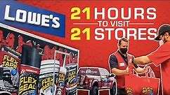 21 Lowes Stores in 21 hours! - Flex Seal® Retail Tour