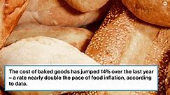 Baked goods prices are rising much faster than overall inflation. Here's why.