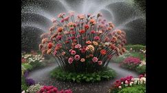 1 HOUR of FAST Rain Flower Rain ASMR! 🌺 Ultimate Study & Sleep Aid #asmr