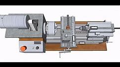 Building a lathe from industrial scrap