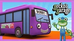 Bus Videos For Children | Gecko's Garage | Truck Cartoons