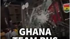 GHANA TEAM BUS ATTACKED