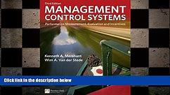 FREE DOWNLOAD Management Control Systems: Performance Measurement, Evaluation and Incentives - video Dailymotion