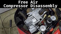 Broken Husky Air Compressor Disassembly and Diagnosis