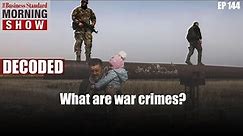 What are war crimes?