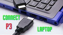 How to Connect a PlayStation 3 to a Laptop || all in one playsation 3 connect pc hdmi easy