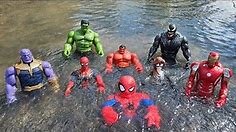 AVENGERS Toys, Spider-Man Action Figure, Hulk, Thanos, Venom, Iron Man, Red Hulk, Thor