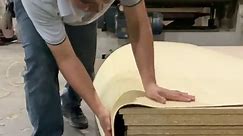 Bendable plywood