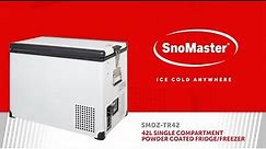 SnoMaster TR42: 42L Single Compartment Powder Coated Fridge/Freezer
