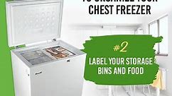 Dowell - It is easy to organize your Dowell Chest Freezer...