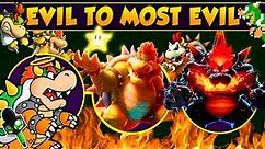 Every Bowser Incarnation: Evil To MOST Evil (Which Koopa King Is The Most Diabolical?)
