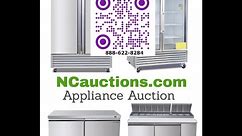 Auctioning Riverside Appliance Freezer Refrigerator Clearance Auction NCauctions.com