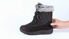 wide snow boots for women