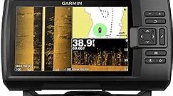 Garmin Striker 7SV with Transducer, 7" GPS Fishfinder with Chirp Traditional, ClearVu and SideVu Scanning Sonar Transducer and Built in Quickdraw Contours Mapping Software, 7 inches (010-01874-00)
