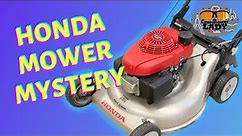 It's a Mystery - Honda HRR216 Mower Suddenly Stops Running
