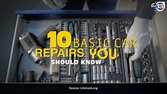 Here are the 10 basic do-it-yourself car repairs you should know