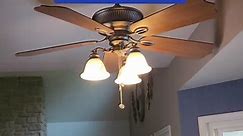 How to change out your outdated ceiling fan. This is an easy home remodel project you can do yourself in an afternoon. Step 1: Turn Off Power Step 2: Disassemble and remove old fan Step 3: Install new fan Step 4: Turn power back on and enjoy! I'm not a professional, just a homeowner showing one way you can do it yourself. #thedailydiy #diy #doityourself #diyproject #lightingupgrade #ceilingfans #homeimprovement