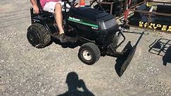 YARD MACHINE LT LAWN TRACTOR 16.5HP LOT# 2015 OCTOBER 2023 AUCTION