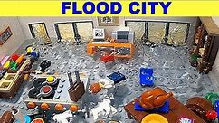 LEGO FLOOD CITY - Full ACTION Disaster - DAM Collapse - ep 55