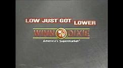 1992 Winn-Dixie Grocery Store Price Reduction Commercial