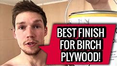 BEST FINISH FOR BIRCH PLY / PLYWOOD - to Keep its Original Light Wood Colour Osmo PolyX Oil 3032